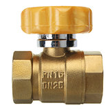 TMOK DN20 DN25 DN32 magnétiques anti-vol robinets à tournant sphérique en laiton avec la valve principale pour l&# 39;installation de chauffage
