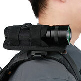 XANES® Tactical 360 degrés étui de lampe de poche rotative étui de couverture de torche sac à bandoulière taille ceinture sac étuiKits de survie d'accessoires d'éclairage de chasse durables