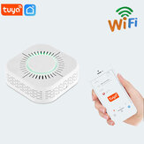 WiFi Duman Yangın Koruması Taşınabilir Duman Ev Güvenlik Duman Alarmı Sensörü TUYA APP Akıllı Ev