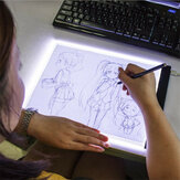 لوحة أمامية قابلة للتعتيم A4 USB Dimmable دفتر نسخ رسم LED Tablet Diamond Painting Board Art Copy Pad Writing Sketching Tracing LED Light Pad
