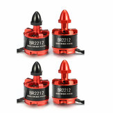 4X Racerstar Racing Edition 2212 BR2212 Moteur Brushless 980KV 2-4S Pour 350 380 400 RC Drone FPV Racing