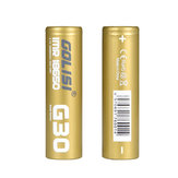 2 stuks GOLISI G30 IMR18650 3000mah 25A High-drain Oplaadbare 18650 Batterij