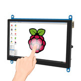 Écran LCD mini PC AIDA64 IPS/TN de 7 pouces avec écran tactile et module HDMI 1024 x 600 pour Raspberry Pi 3 Pi4 Moniteur de PC Moniteur Orange pi