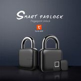 L3 Smart Keyless TUYA APP Lucchetto a impronta digitale ricaricabile tramite USB per porte e valigie antifurto ad alta sicurezza, impermeabile IP65