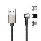 Câble de données magnétique WSKEN USB Type C Noyau de Charge magnétique Micro USB pour XIAOMI Mi10 Note 9S S20 + Note 20