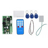 EMID Access Control Board 125KHz RFID Embedded Control Board DC 12V Normally Closed Control Board for Smart Home