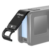 Ulanzi غطاء بطارية قابل للإزالة عالي الجودة لكاميرا GoPro Hero 9 Black غطاء معدني نوع C شاحن محول لكاميرا GoPro Hero 9