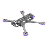 B6FPV Flying Fish 5 Inch 225mm Wheelbase Freestyle Frame Kit for RC Drone FPV Racing 20x20mm / 30.5x30.5mm 7075 Aluminum Alloy