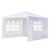 Навесная палатка для газебо 3x4 м с 3 боковыми стенками, водонепроницаемая, для вечеринок, свадеб, отдыха на природе с окном.