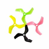 2Pairs Gemfan D75 75mm Ducted Props PC 3-Blade Propeller CW CCW 1.5mm/5mm Hole for 1408-1808 Motor Cinewhoop Cinedrone