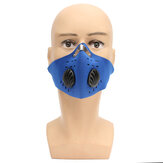 PM2.5 Dust Face Mascara Bicicleta Ciclismo Moto Respirador de filtro de protección a prueba de viento de carreras