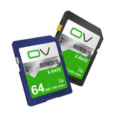 OV X-Rate C10 64GB memóriakártya DSLR fényképezőgéphez, támogatja a 1080P 30FPS videofelvételt