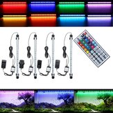 38CM 5,9W RGB LED Aquarium Fisch Tank Licht SMD5050 Farbwechsel Bar Tauchlampe + Fernbedienung AC110-240V
