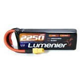 Batteria Lipo Lumenier 11.1V 2250mAh 35C 3S con Connettore XT60 per Drone RC