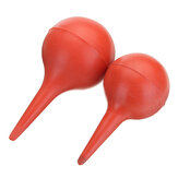 Bulbo di suzione in gomma rossa da 30 ml e 60 ml Siringa per lavare le orecchie Strumento da laboratorio