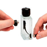 Ferrofluide dans une bouteille Liquide magnétique Aimant en néodyme Science de bureau Jouet créatif et innovant Cadeau