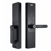 5 in 1 Smart Door Lock Intelligent Fingerprint/Password/Swipe/Key/APP Unlock Security Works Smart Home