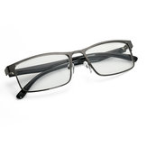 Модные черные близорукие очки Металлические полные каркасные близорукие очки