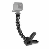 SHOOT XTGP117 24cm Gooseneck Adjustable Flexible Jaws Clamp Mount Arm Monopod for Action Cameras