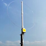K180WLA Active Loop Broadband Receiving Antenna 0.1MHz-180MHz 20dB SDR FM Radio Antenna LOOP Small Loop HF