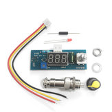 Kit de placa controladora de temperatura de estación de soldadura digital DIY STC T12 para mango HAKKO T12 T2