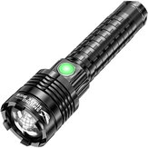 SMILING SHARK E85 XHP70 1500m Long Range Powerful 18650 Flashlight USB Rechargeable LED Torch Outdoor Camping Hunting Fishing Lamp