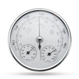 Medidor de Pressão do Ar Higrômetro Termômetro Previsão do Clima Suspendido na Parede -30~+50℃ 0~100%Rh 960~1060hPa