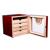 75 liczy pudełko do przechowywania cygar z drewna cedrowego Nawilżacz Papierośnica z higrometrem