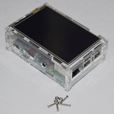 Поделки прозрачный акрил кейс коробка корпуса с винтом 3.5 дюйма TFT экран и Raspberry Пи