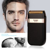Tondeuse à barbe électrique Kemei KM-2024 pour hommes, étanche, rechargeable, tondeuse à barbe professionnelle, chargement USB