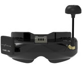 Γυαλιά FPV SKYZONE SKY02O OLED 5.8Ghz SteadyView Δέκτης ποικιλότητας ενσωματωμένος Καταγραφέας κίνησης AVIN/OUT για αγωνιστικά drone RC