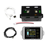 VAT1200 Wireless DC Voltmeter Current Tester Watt Measurement Digital Display Electric Garage Meter With Temperature Sensor