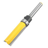 1/4 de polegada haste cortador de comprimento de lâmina padrão nivelado guarnição carboneto de fresa 38 milímetros de tratamento de madeira