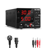NICE-POWER SPS-E305 Mini Power Supply 0-30V 0-5A High-Precision Encoder Adjustment Sleek Black Design Stable DC Output
