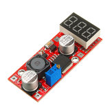 Módulo regulador de tensão ajustável LM2596 DC-DC com display de voltagem