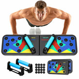 9-in-1 Push Up Board Multifunktions Push Up Rack Core Strength Training Equipment Home Fitness