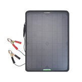 ALLPOWERS 12V 10W Solar Panel Car Battery Maintainer Charger for Vehicle Boat Motorcycle