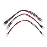 3Pcs 20cm 2S / 3S / 4S Lipo Battery Balance Charger Extension Cable Adapter Silicone Wire