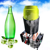 Tasse de réfrigération d'été pour boissons froides de bureau avec réfrigérateur à puce de réfrigération à semi-conducteur pour refroidissement rapide de la glace