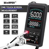8138 Touch Screen Digital Multimeter 6000 Counts Intelligent Scanning Digital Multimeter AC DC Measurement NCV True RMS Measurement