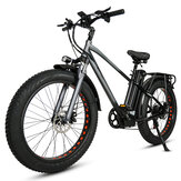 [EU Direct] CMACEWHEEL KS26 48V 21Ah 500W 26in bicicleta eléctrica bicicleta 3 modos 80-130KM kilometraje freno de disco E Bike