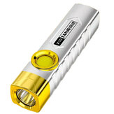 TANJE X10 T8 2000 mAh USB újratölthető LED zseblámpa fényes COB oldalsó lámpával IPX6 vízálló hordozható LED zseblámpa kliptartóval
