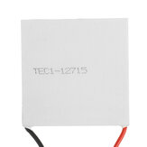 TEC1-12715 Dissipador de Calor 12V Refrigerador Peltier TEC Semicondutor Termoelétrico 50mm*50mm*3.3mm