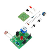 Módulo de interruptor eletrônico de indução fotosensível DIY com controle óptico Kit de treinamento de produção DIY com 5 peças