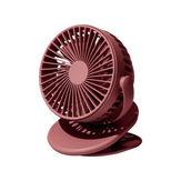  SOLOVE Clip-on Fan 360 градусов вращающийся мини 3-скоростной портативный USB электрический вентилятор для студенческого общежития, офиса, дома