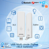 Moes Tuya Smart USB Multi-mode Gateway Bluetooth+ZigBee Wireless Hub Kontrola Smart Home Control Kompatibilní s Alexa GoogleHome