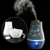 2.4l brouillard d'humidificateur d'arôme de famille ultrasonique huile essentielle LED air de veilleuse diffuser purificateur lonizer atomiseur
