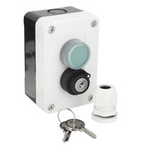Wired ABS Waterproof Push Button Switch With Keys for Automatic Gate Opener 