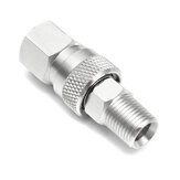 Соединительный штекер-отключатель с быстрым освобождением гексагонального типа для мужских и женских резьбовых соединителей диаметром 8 мм