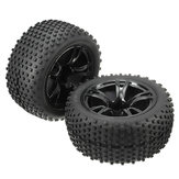 Ensemble de roues complet de 2 pièces hexagonal de 12 mm 09407 Pièces de rechange pour voiture de châssis en aluminium SST Brushless